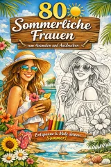 80 Sommerliche Frauen Ausmalbilder